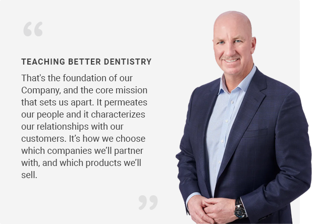 Peter Jordan, President, Clinical Research Dental and Clinician's Choice Dental Products Inc.