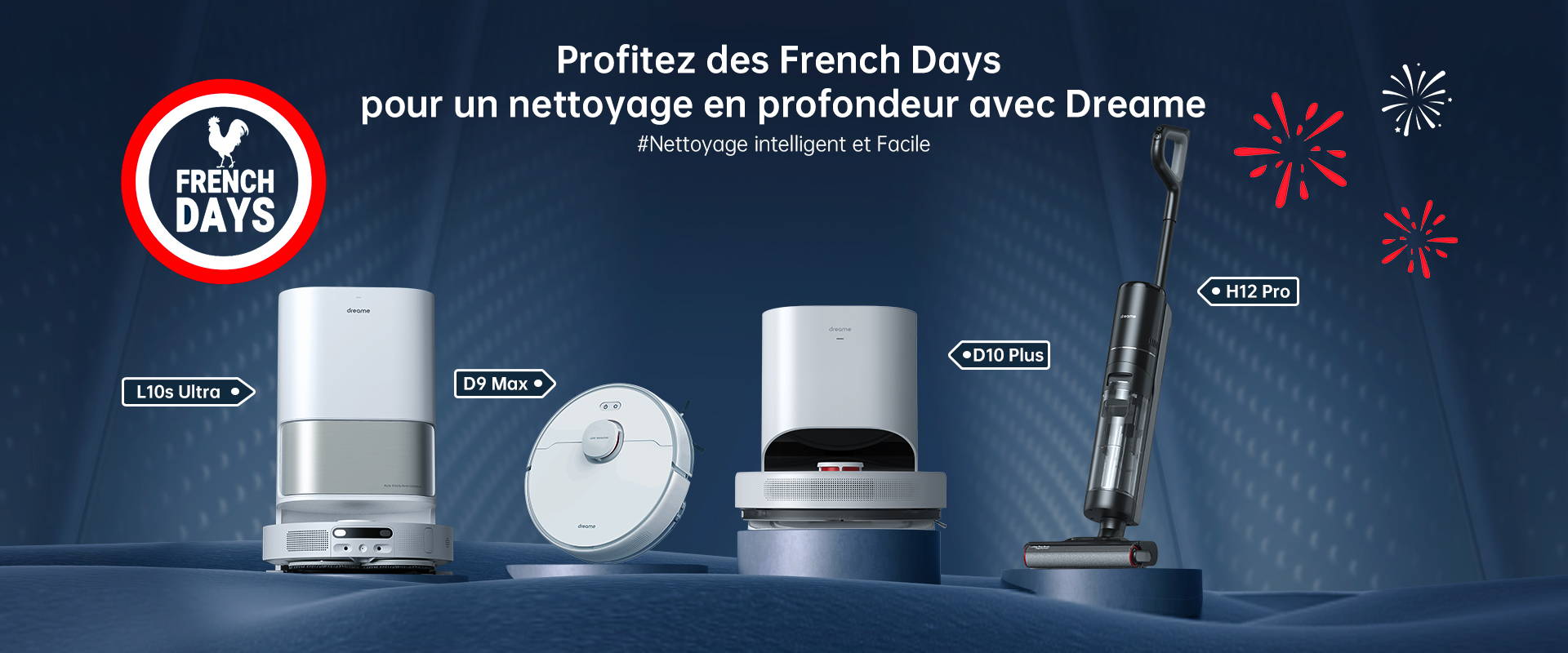 Dreame French Day 2023Amazon & Boulonger Dreame France