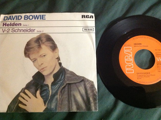 David Bowie - Helden RCA Germany 45 With Sleeve