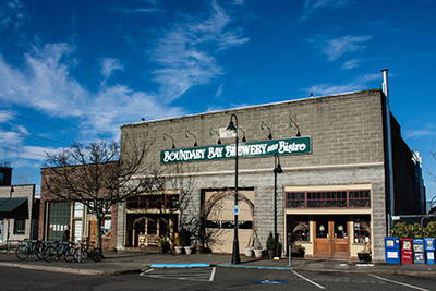 Boundary Bay Brewery from the street