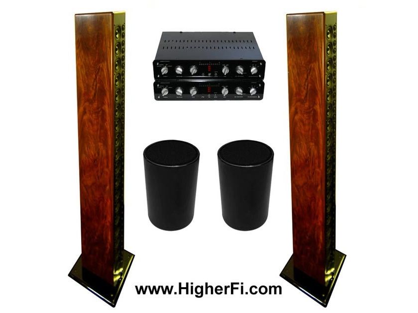 Pipedreams Nearfield Acoustics 18 in "Crotch Wood" 70% off, free layaway, lowest price, trades ok