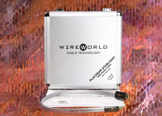 Wireworld Platinum Starlight 0.5m USB A to B Cable