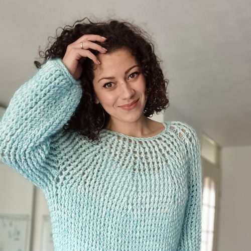 Nuage Sweater Crochet Pattern: Cozy Elegance for All Sizes