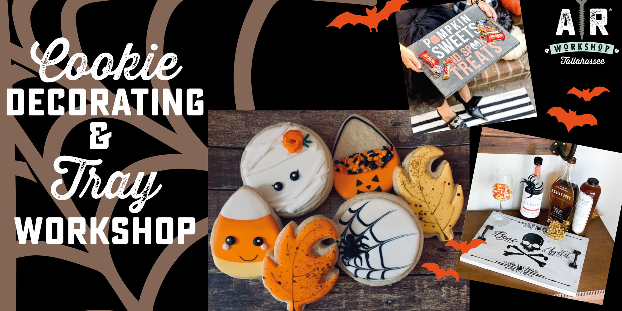 Fall/Halloween Cookie Decorating and DIY Cookie Tray Workshop promotional image