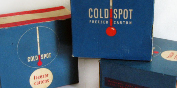 Vintage Packaging: 1950s Freezer Cartons