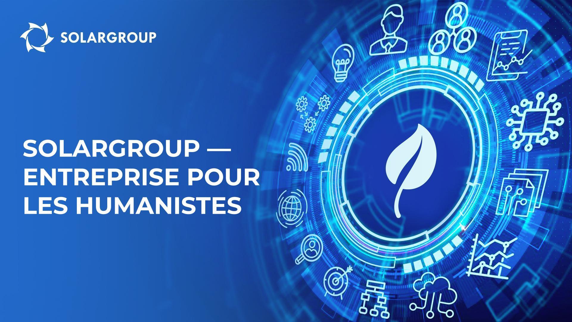 SOLARGROUP - entreprise pour les humanistes