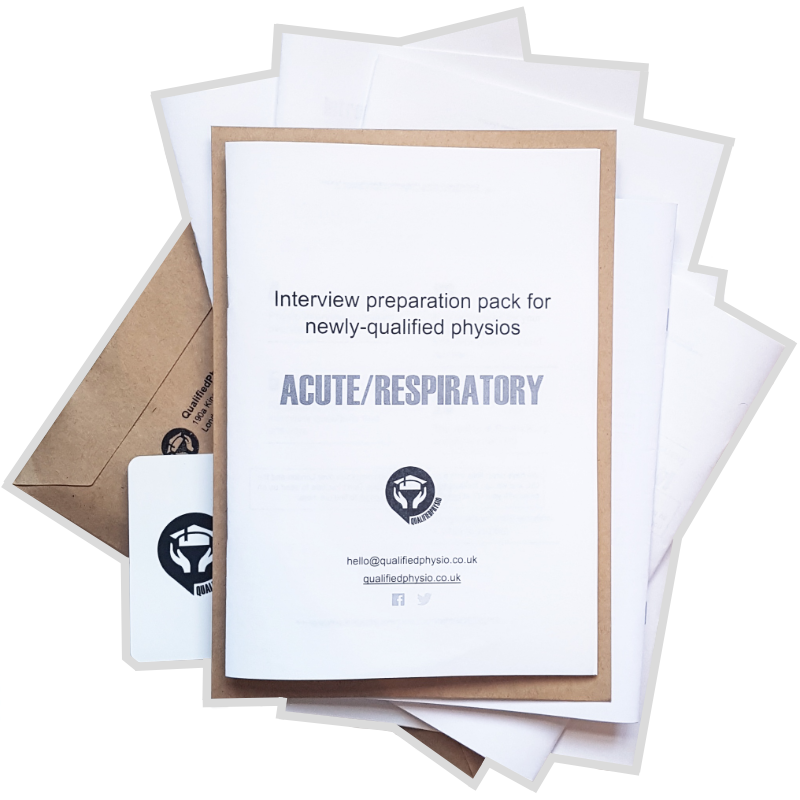 QualifiedPhysio Acute / Respiratory Interview Preparation Pack