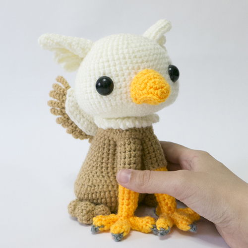Grifo de amigurumi