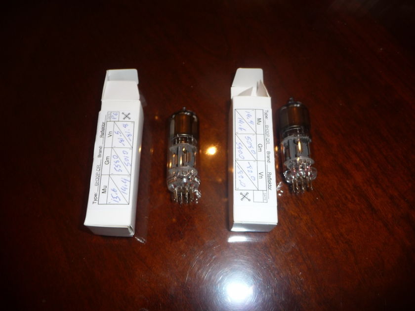 Refelktor 6H30P-DR Matched Pair of Russian Super Tube Shipping Included!