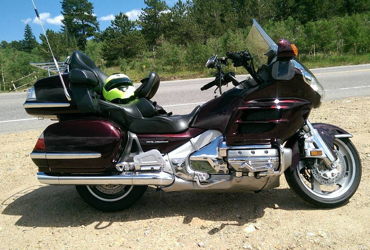 2008 HONDA GL18P GOLD WING AUDIO PKG motorcycle for rent near Centennial, CO