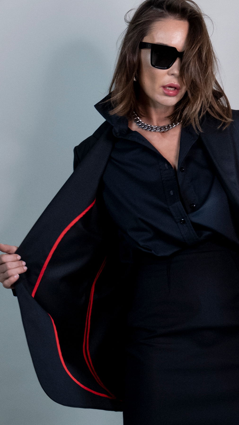 Black Style Classy Jacket