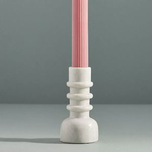 Fiona Marble Candlestick Holder