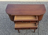 Vintage Half Round Console Table | www.M37Auction.com