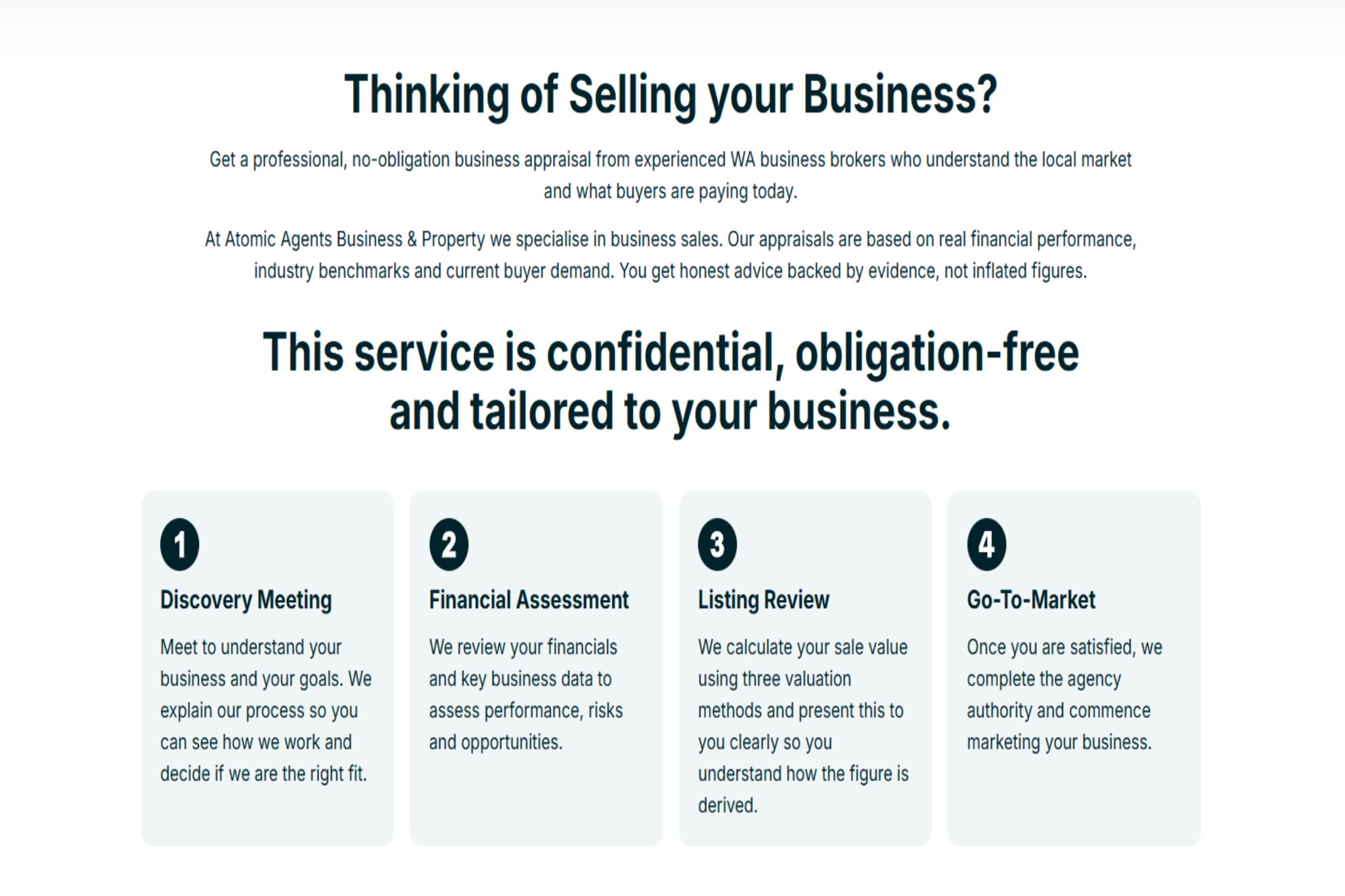 Atomic Agents Business and Property