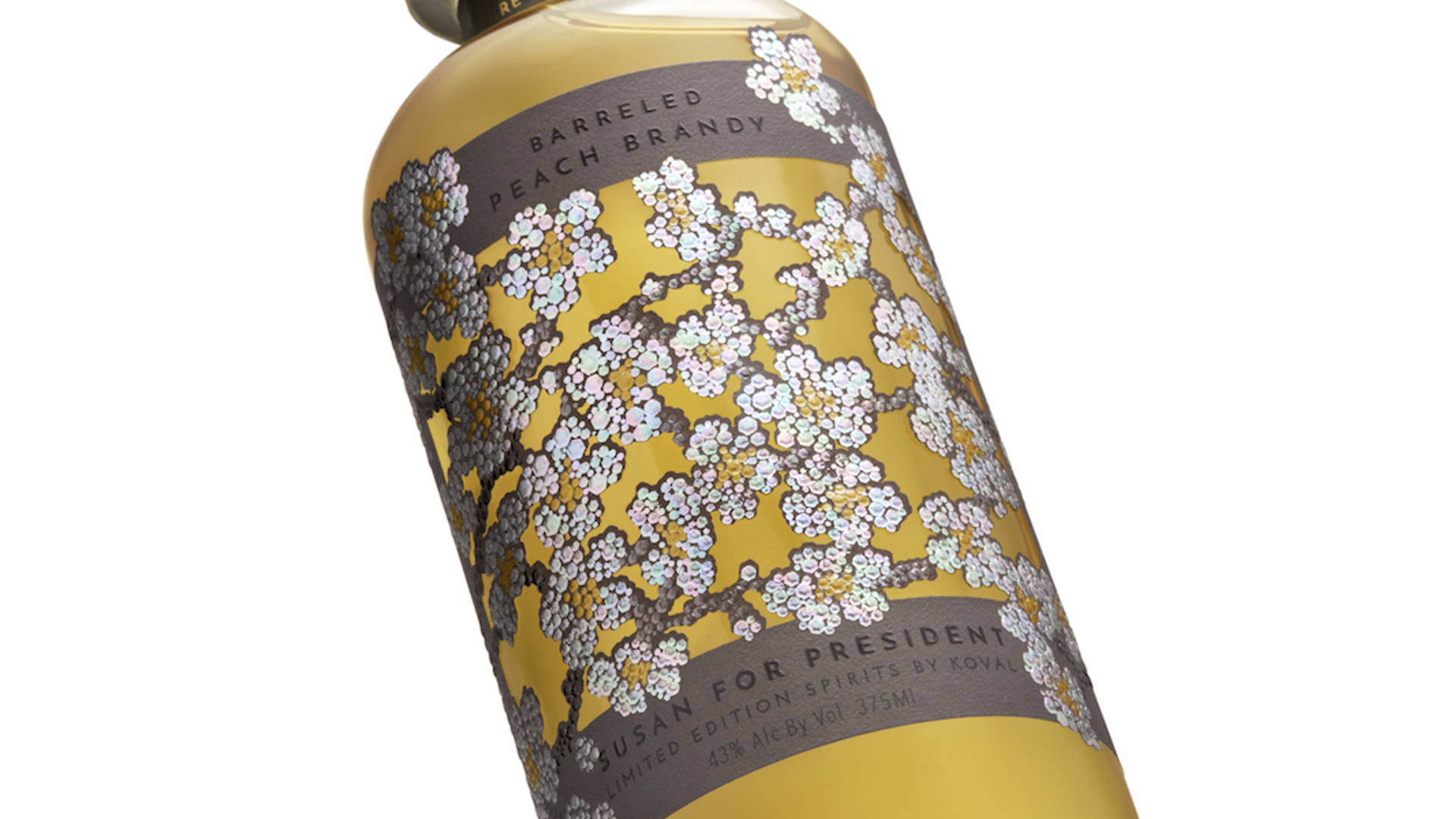 Featured image for Susan for President Limited Edition Spirits by KOVAL: Barreled Peach Brandy