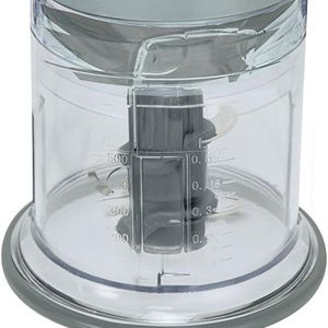 Ninja QB900B Master Prep Food Processor Blender with 48 oz Pitcher & 16 oz Chopping Bowl, Perfect for Frozen Blending & Chopping, 400 Watts, Dishwasher Safe, Countertop, Grey