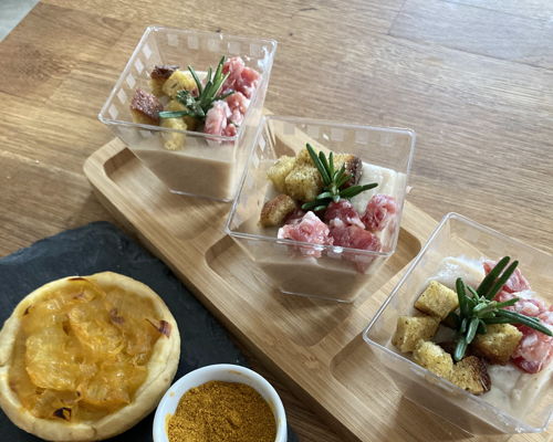 Food experiences Baveno: Three-course menu with cooking demo