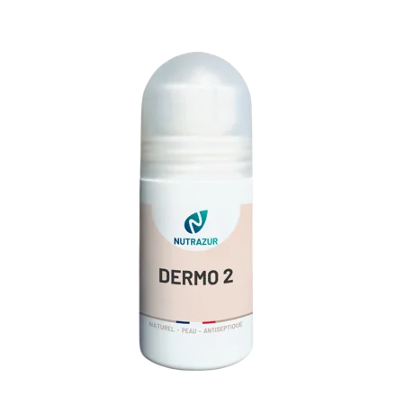 Dermo 2 - Huile de massage peau fragile, acné, eczéma, brulure