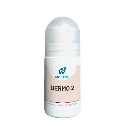 Dermo 2 - Huile de massage peau fragile, acné, eczéma, brulure