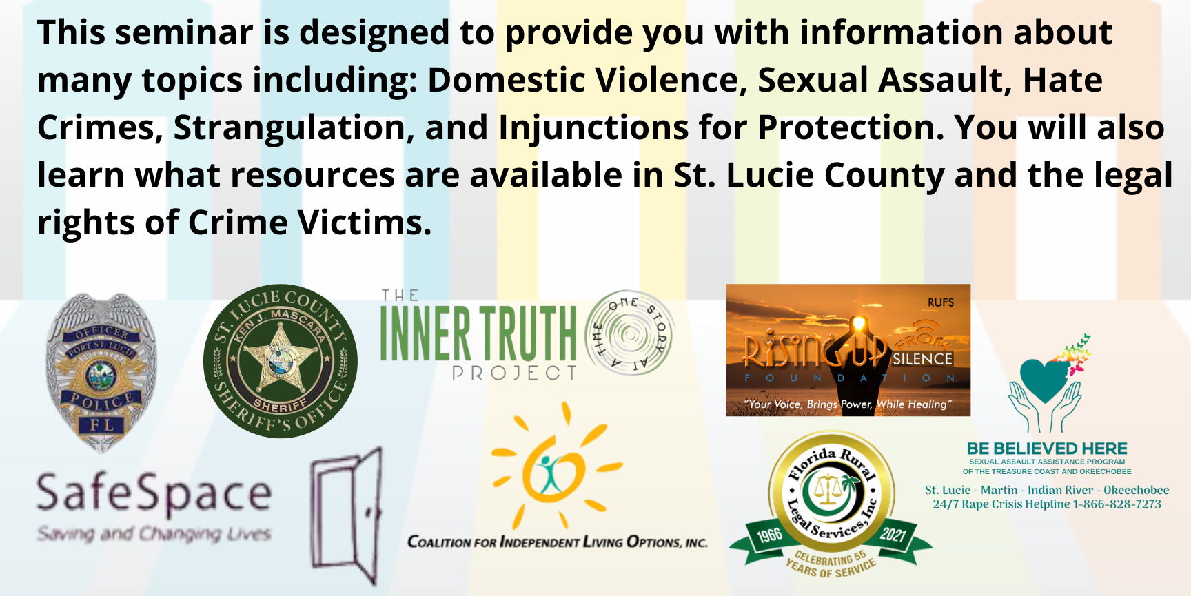 St. Lucie County Resource Seminar promotional image