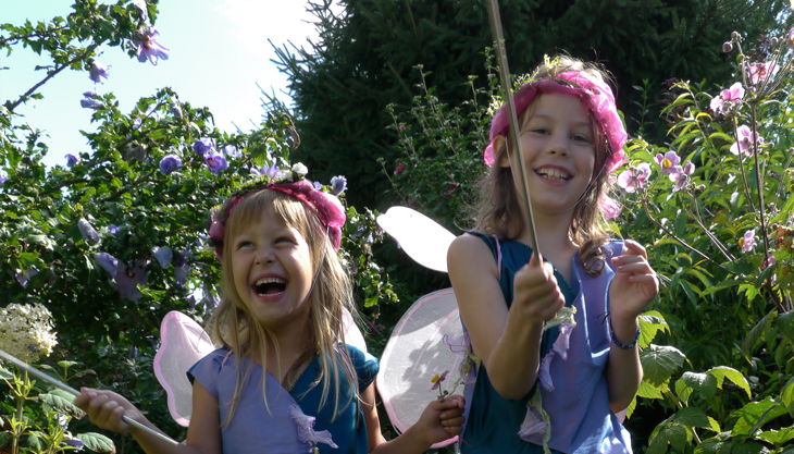 bester geburtstagde ene mene kiste mottoparty mädchen verkleidet feen