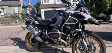2017 BMW R 1200 GS ADVENTURE motorcycle for rent near Colorado Springs, CO