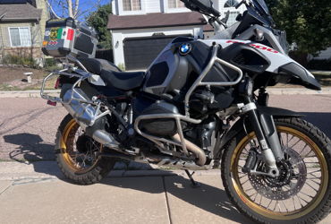 2017 BMW R 1200 GS ADVENTURE motorcycle for rent near Colorado Springs, CO