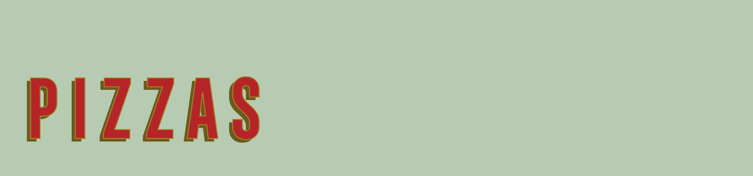 Riley's Pizza 31st October | Menu