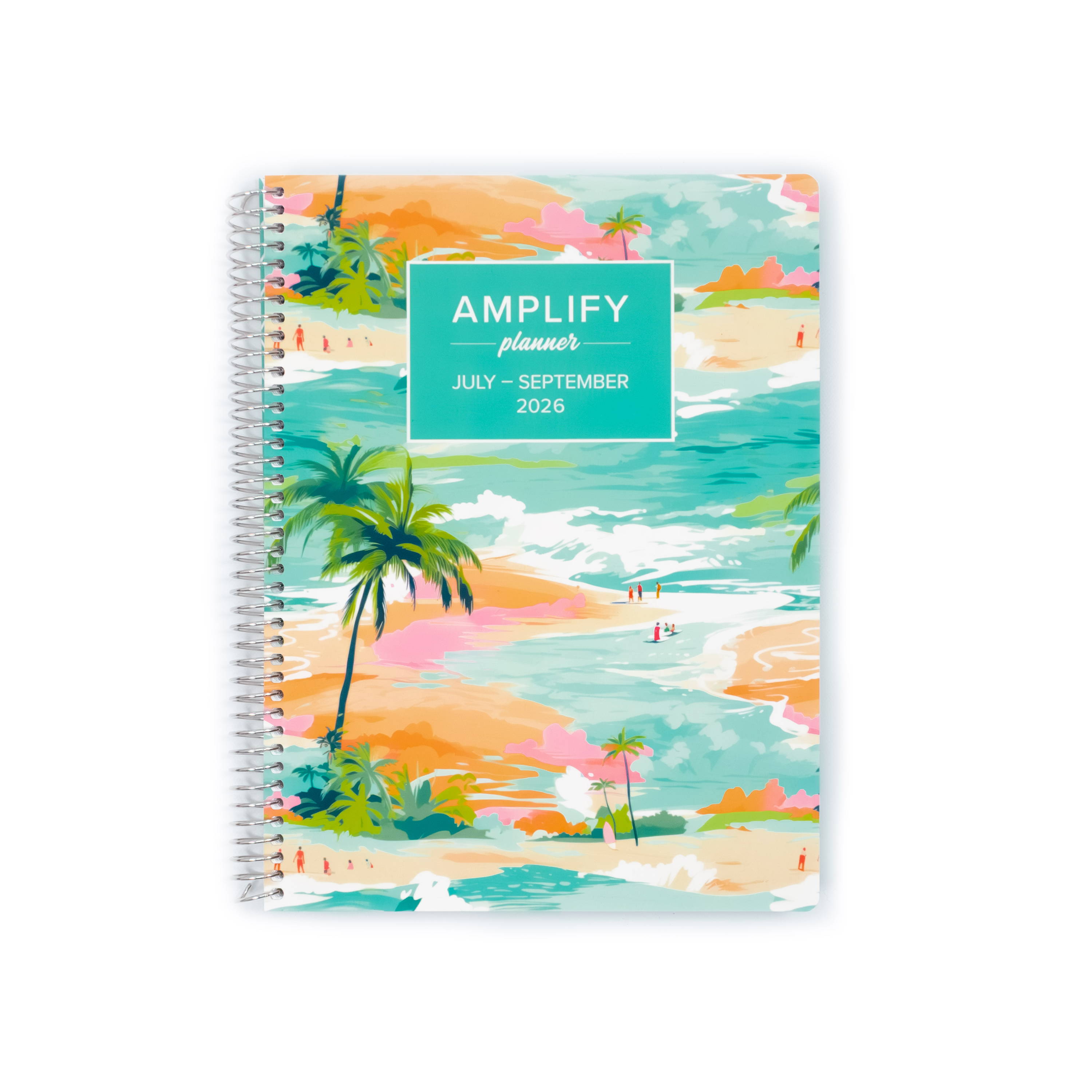 amplify planner 2025 daily planner in purple
