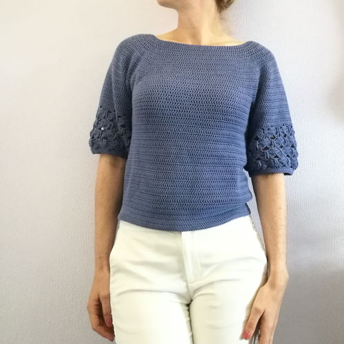 Lacey Leaves Sweater