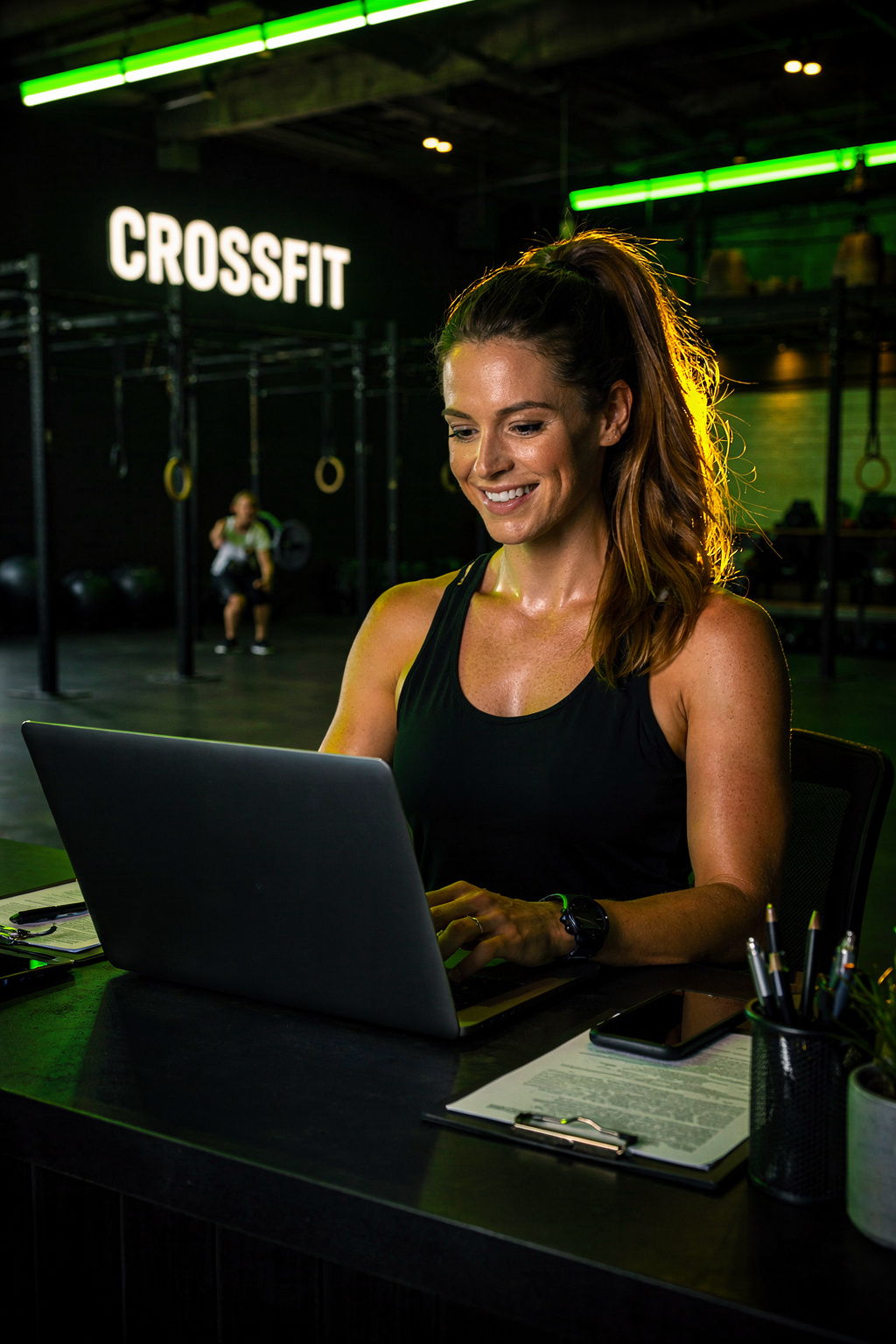 Dashboard Wodz - vue d'ensemble de la gestion de salle de sport