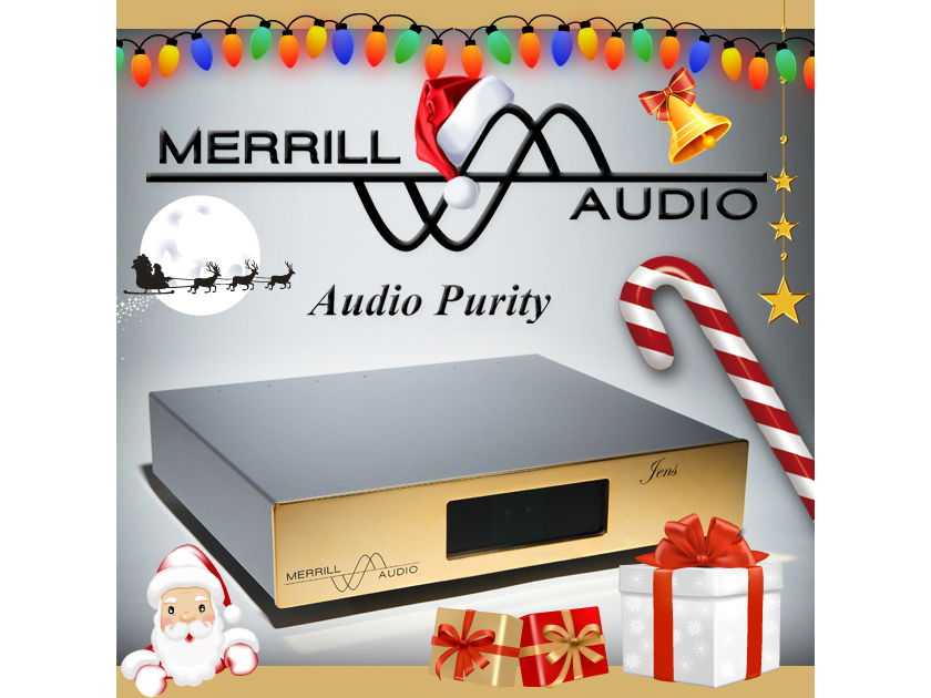 Merrill Audio Jens Reference Phono Stage Wishes you Happy Holidays and a Merry Christmas
