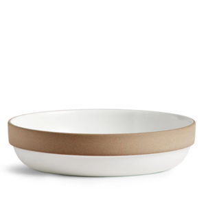 11" Rim Serving Bowl - opaque white