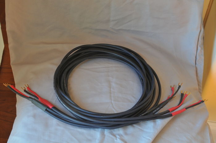 DH Labs Silver Sonic T-14 Speaker Cables - 10 ft pair, ...