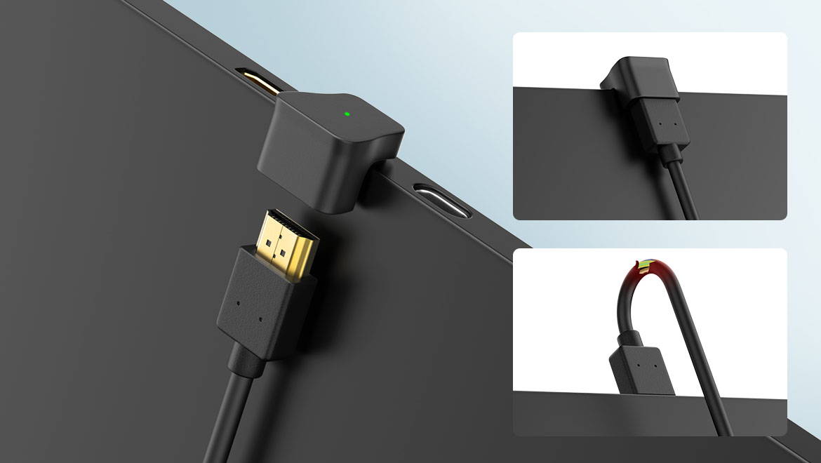UAdapter - HDMI 2.1 Adapter 8K mini HDMI Connector Female to Male Compatible for Monitors