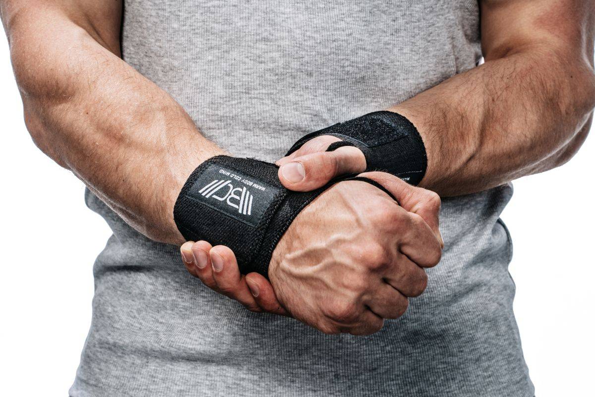 WARM BODY COLD MIND Premium Velcro Wrist Wraps instagram