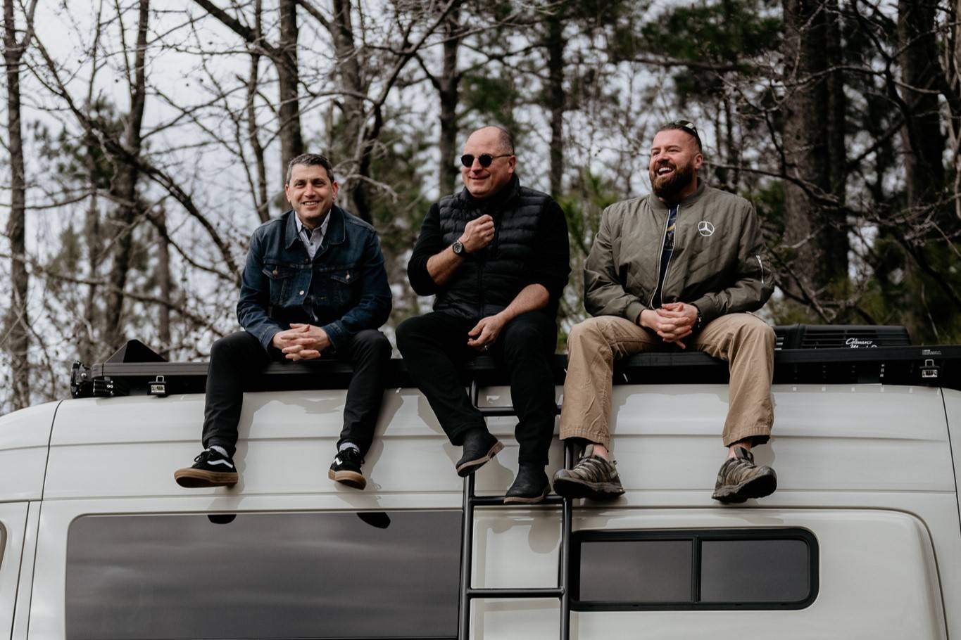 Storyteller Overland founders Lee Conn, Jeffrey Hunter and Andrew Cooley