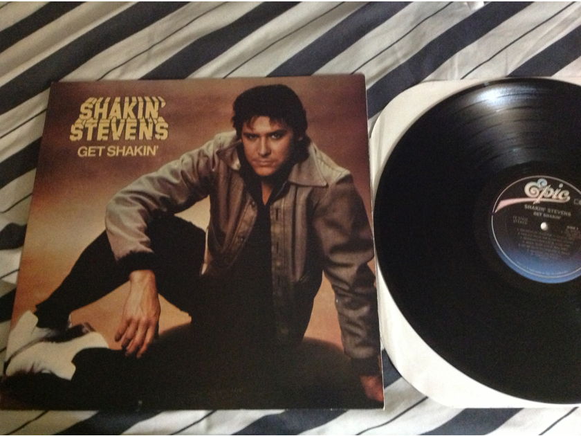Shankin Stevens - Get Shakin' LP NM CX Encoded