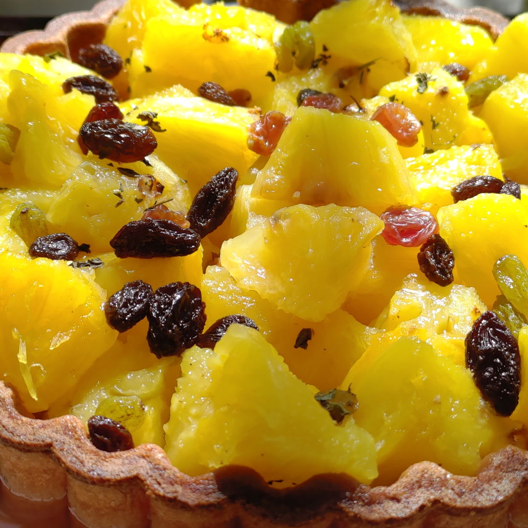 Tarte Pineapple
Raisins