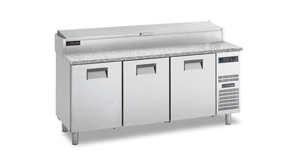 GEMM SFF/820G Kallskänkskylbänk (bänkskiva i granit)