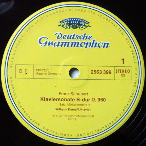 DG / WILHELM KEMPFF, - Schubert The Complete Piano Sona...