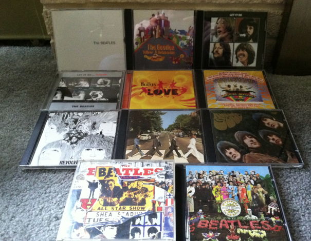 The Beatles - lot of 13 CDs free shipping and Free Paypal
