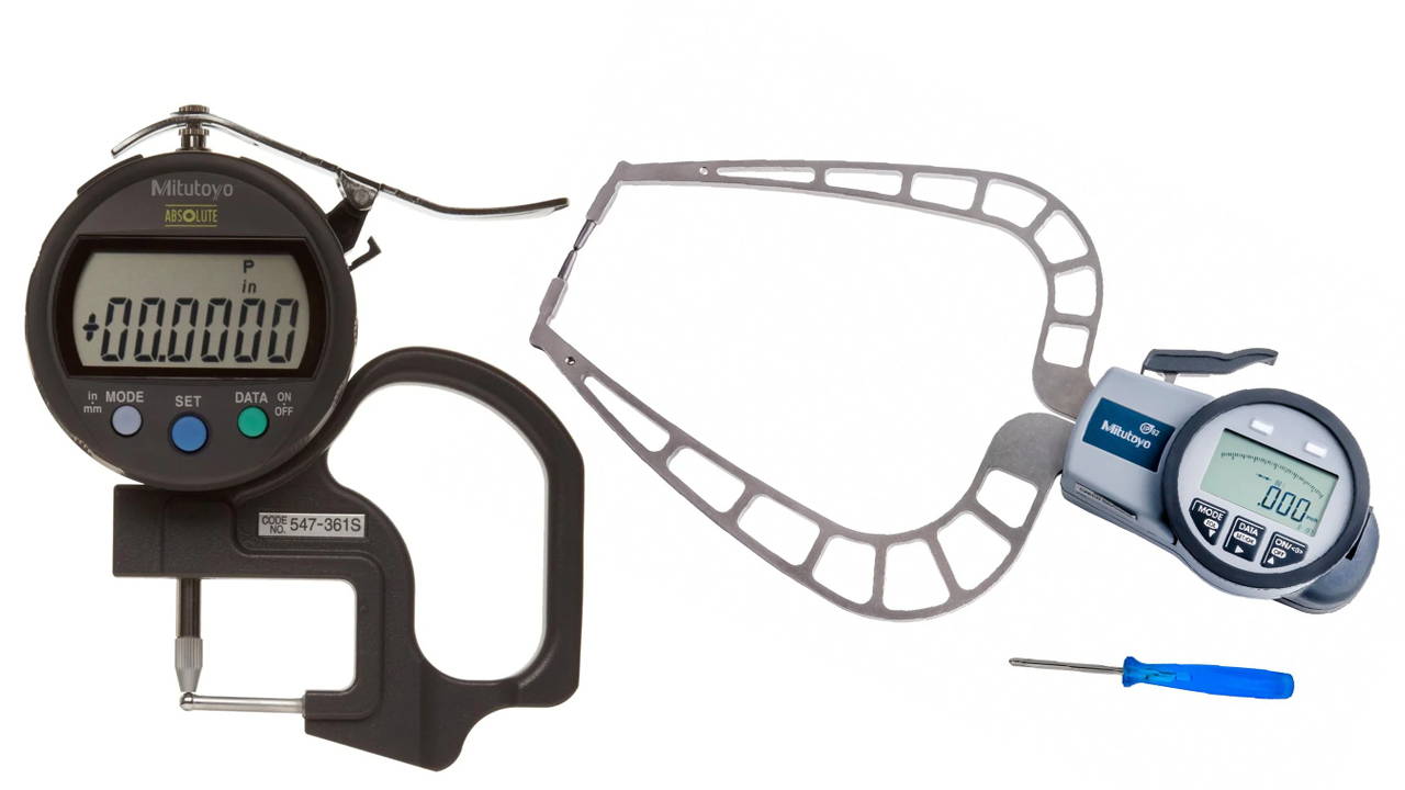 Digital Thickness Gages at GreatGages.com