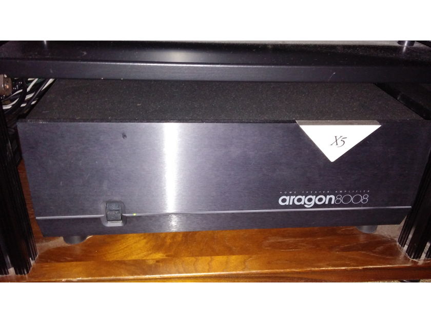 Aragon 8008x5 5 Channel Amplifier
