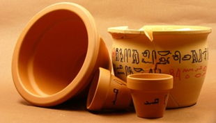 aegyptisches museum töpferware