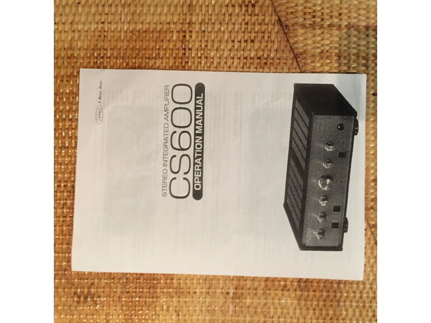 Leben Hi-Fi Stereo Co. CS-600 Tube Amplifier
