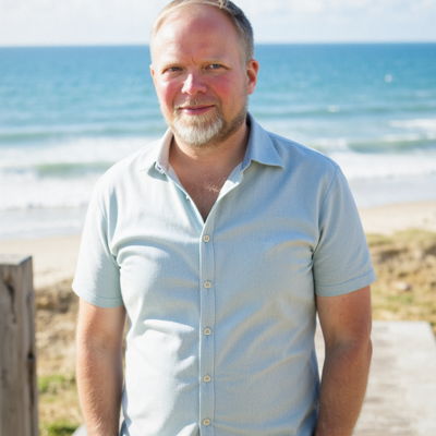 Photo generated by Secta Labs in style of Boardwalk Portraits