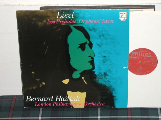 Haitink/LPO - Liszt Les Preludes Philips import pressin...