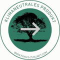 Logo climate neutral product - Pacha Mama Organic Coffee Peru