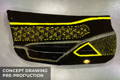 lamborghini aventador svj matte black wrap